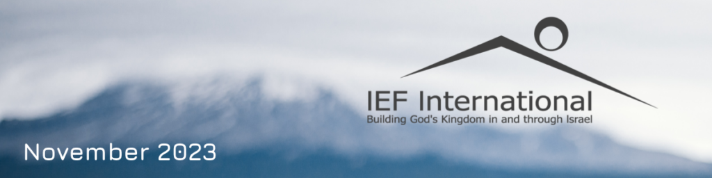 IEF Newsletter from Israel