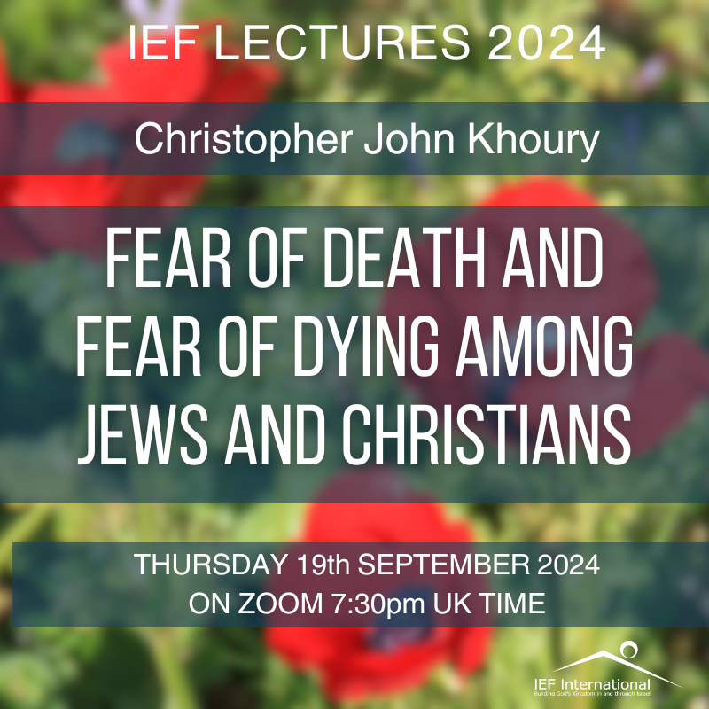 IEF Lectures Live from Israel