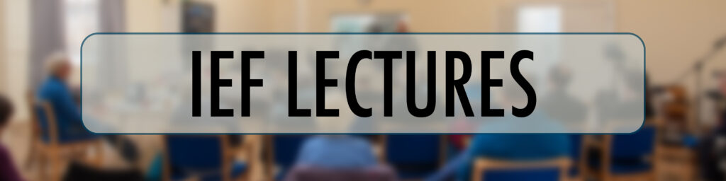 IEF Lectures